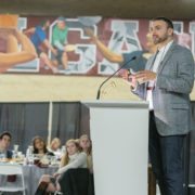 Jon Lopez speaks at Colgate University